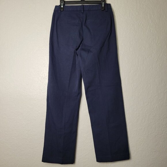 Everlane Men's Navy Blue Performance Sweat Wicking Stretch Flat Front Chino Pant - Picture 2 of 9